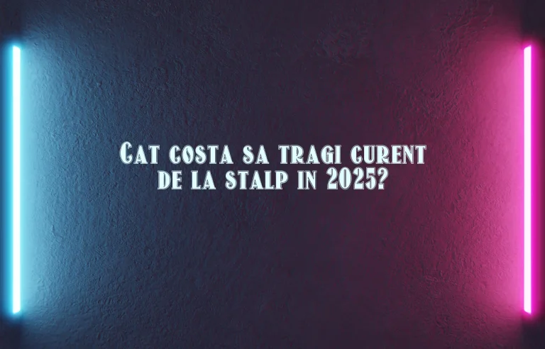 cat costa sa tragi curent de la stalp 2025