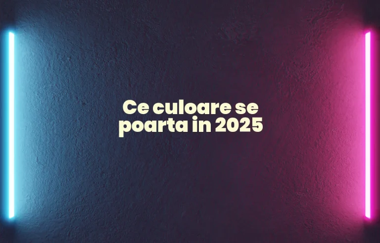 ce culoare se poarta in 2025